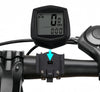 Bike Computer, Bike Speedometer and Bicycle Odometer Waterproof Cycling/Cycle Computer with LCD Display, Automatic Wake-Up, Multi-Functions for Road Bike MTB