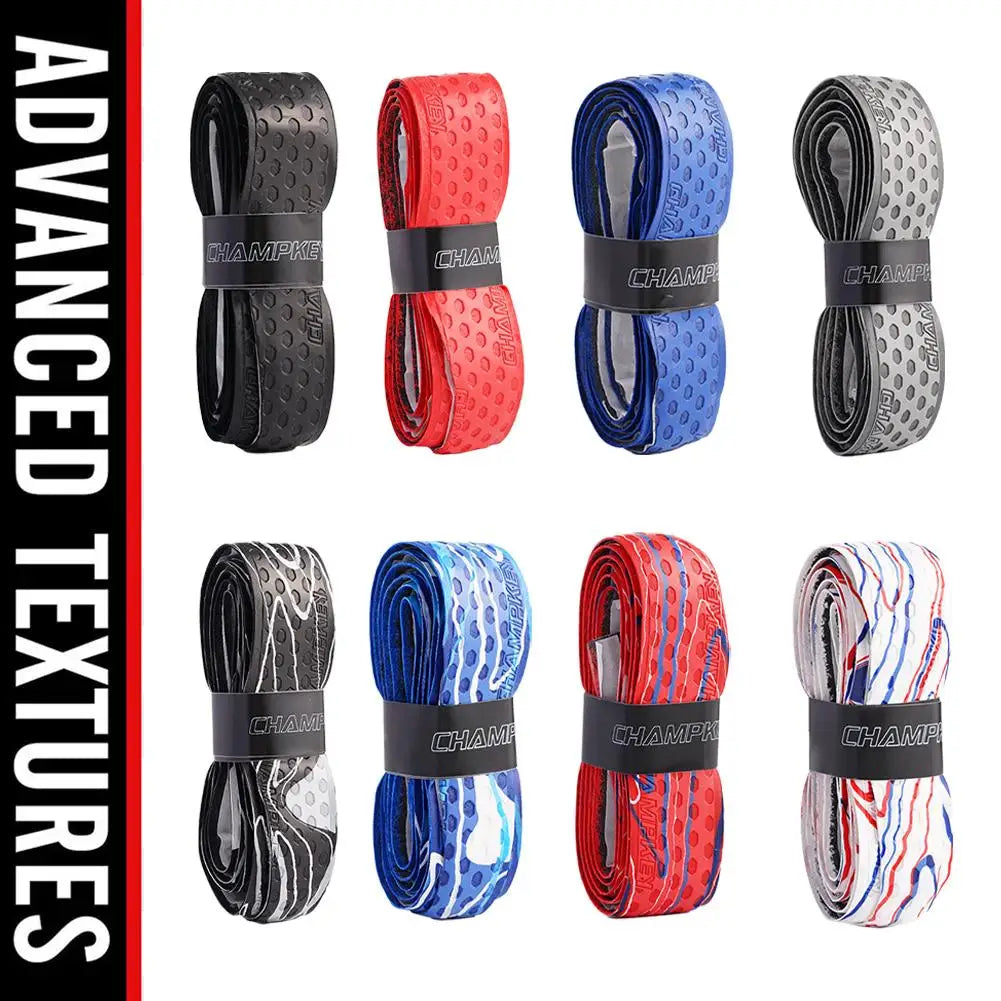 3Pcsx1M Bat Grip Tape for Baseball Absorbs Sweat Tennis Grip Racket Handle Grip PU Anti-Skid Overgrip Tape for Pickleball