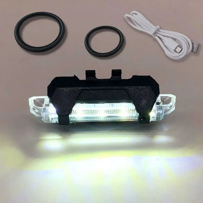 USB Rechargeable City Mountain Bike Bicycle Light Waterproof Colorful Bike Light Flashing Safety Lights Bicycle Lights