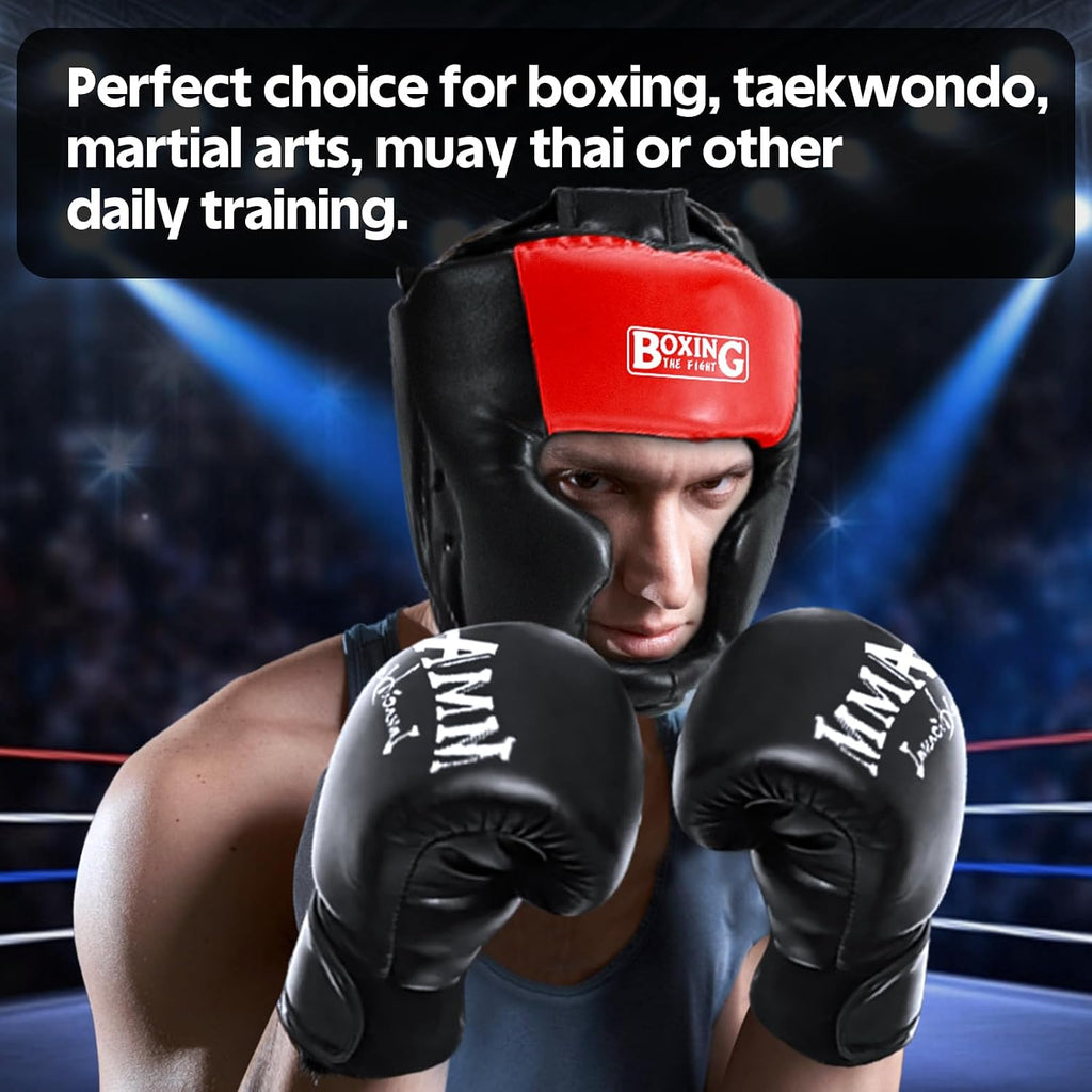 2 Pack & 1 Pack Boxing Headgear - Sparring Safety Head Guard for MMA, Kickboxing, Muay Thai, Boxing - Men, Women, Kids