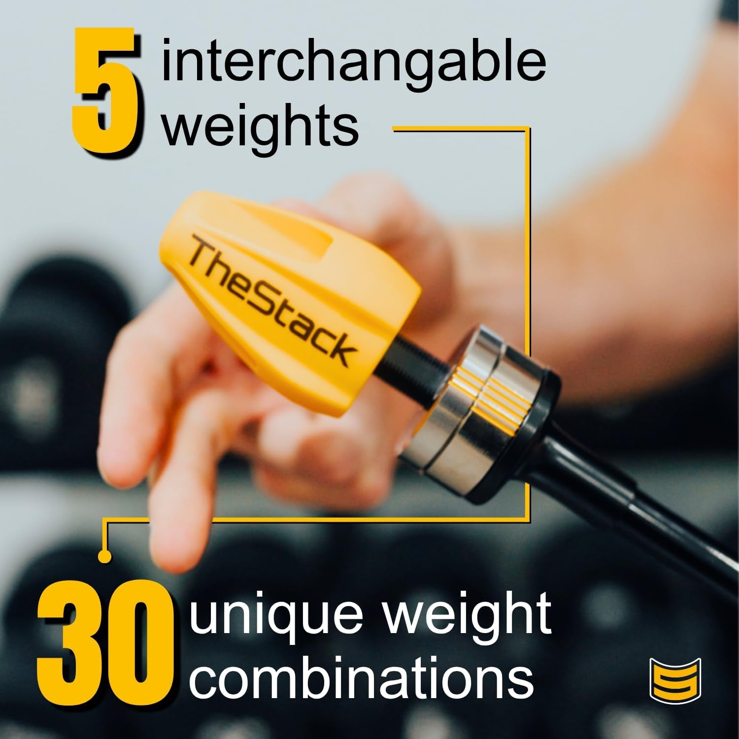 Thestack™ | Golf Swing Speed Trainer | Weighted Golf Training Aid | Golf Swing Trainer Golf Swing Training Aid | Golf Trainer Practice for Men and Women