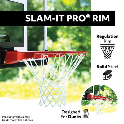 New Basketball Backboard and Rim Combo (48 Inch Polycarbonate) - 73729