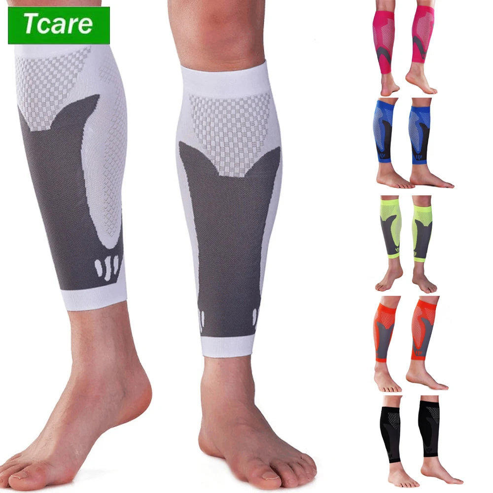 1 Pair Compression Calf Sleeves for Men &amp; Women - Compression Socks - for Running, Shin Splint, Medical, Travel, Nursing