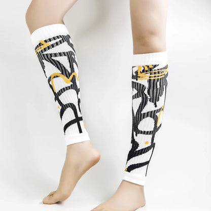 1Pair Compression Calf Sleeves Sports Leg Compression Sock Runners Shin Splint Varicose Vein Calf Pain Relief