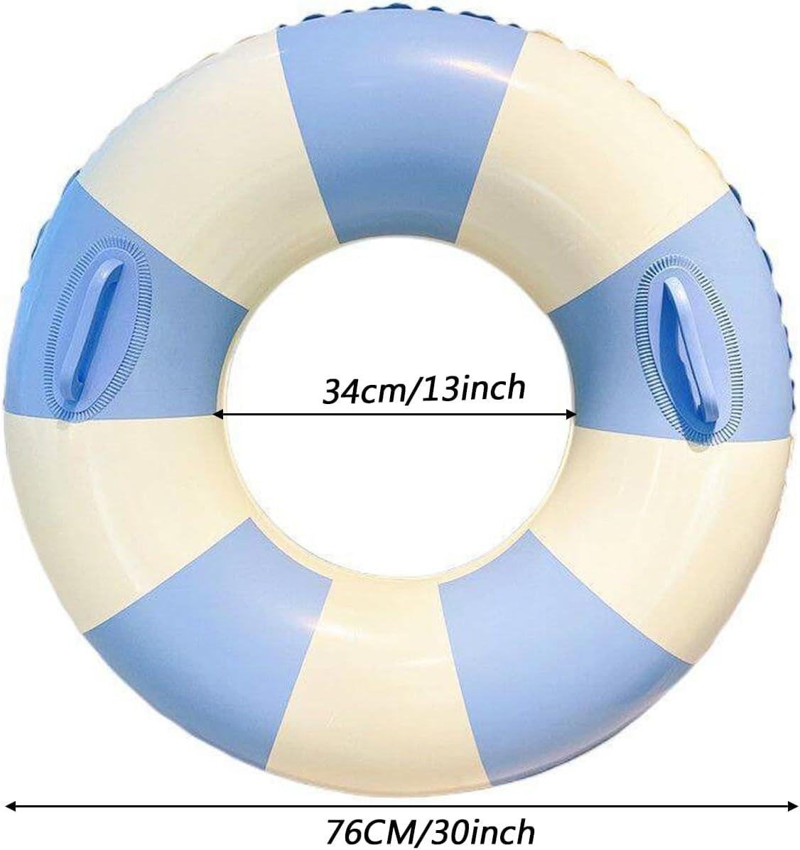 Children Swimming Ring, Inflatable Pool Floats Swim Tube Raft Toy with Fruits Mermaid Decorations Summer Water Fun Lounge Beach Lake Party Supplies for Kids