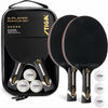 STIGA Premium 2‑Player Table Tennis Set – Includes 2 ITTF Approved Paddles, 3 White 3‑Star Ping Pong Balls & Carry Case