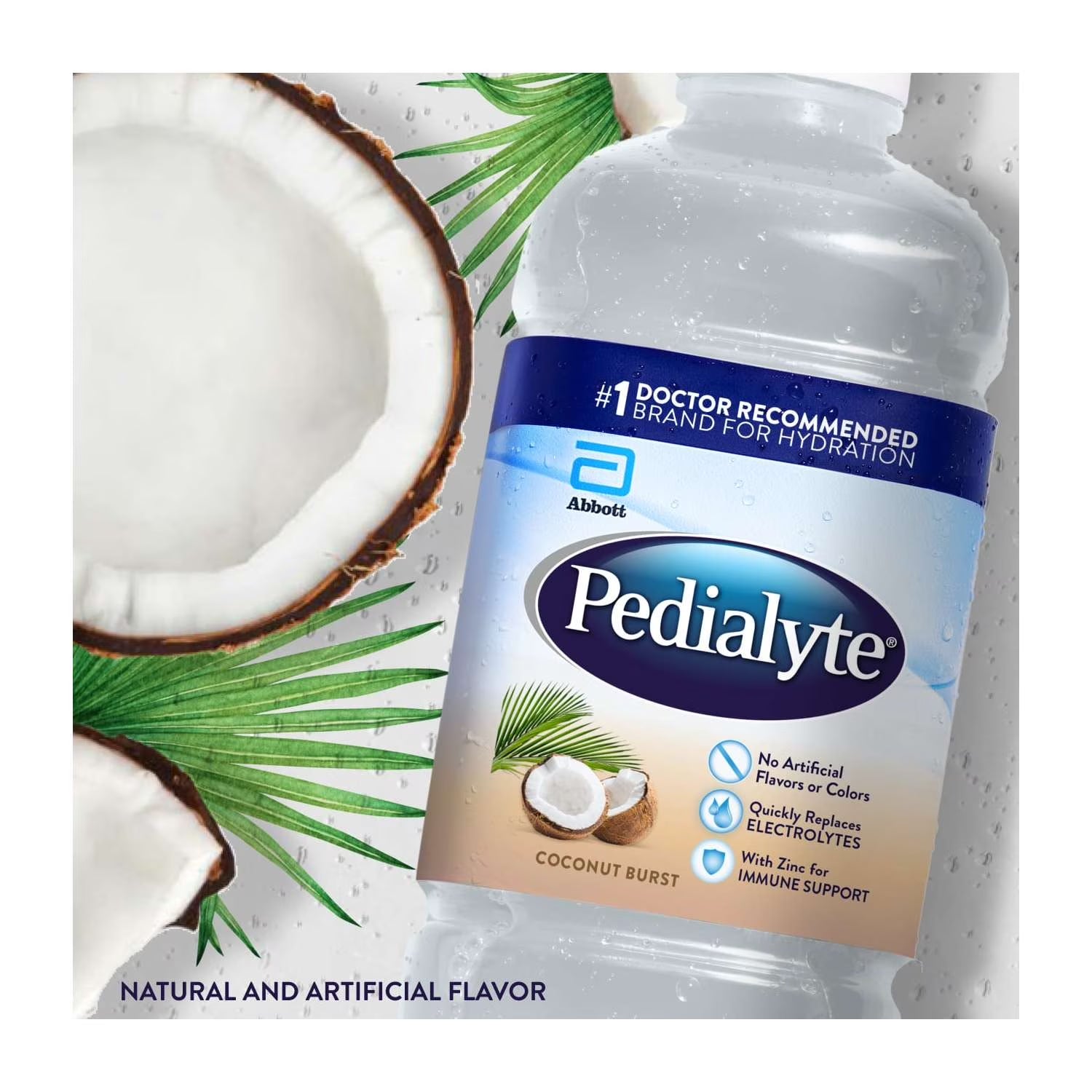 Electrolyte Drink, Coconut Burst, 1 Liter