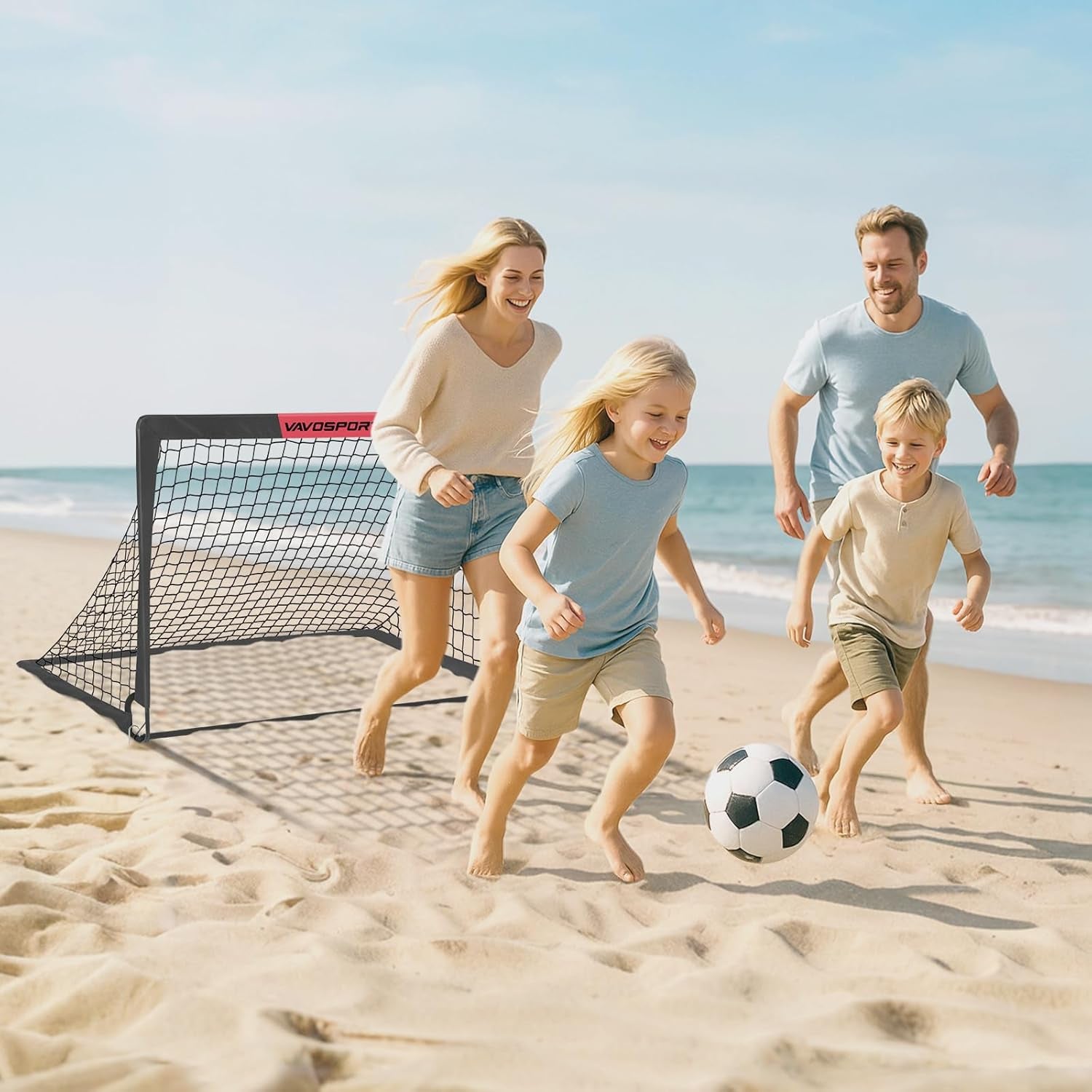 Kids Soccer Goals for Backyard Set - 2 of 4&