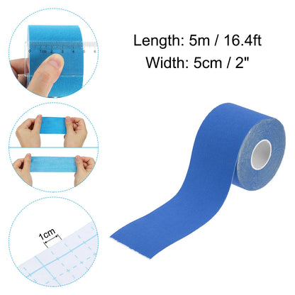 5Cm Aerial Hoop Tape Athletic Tape Adhesive Non-Slip Grip Tape Yoga Rig Sport Tape for Wrapping Exercises Gymnastics 16.4Ft
