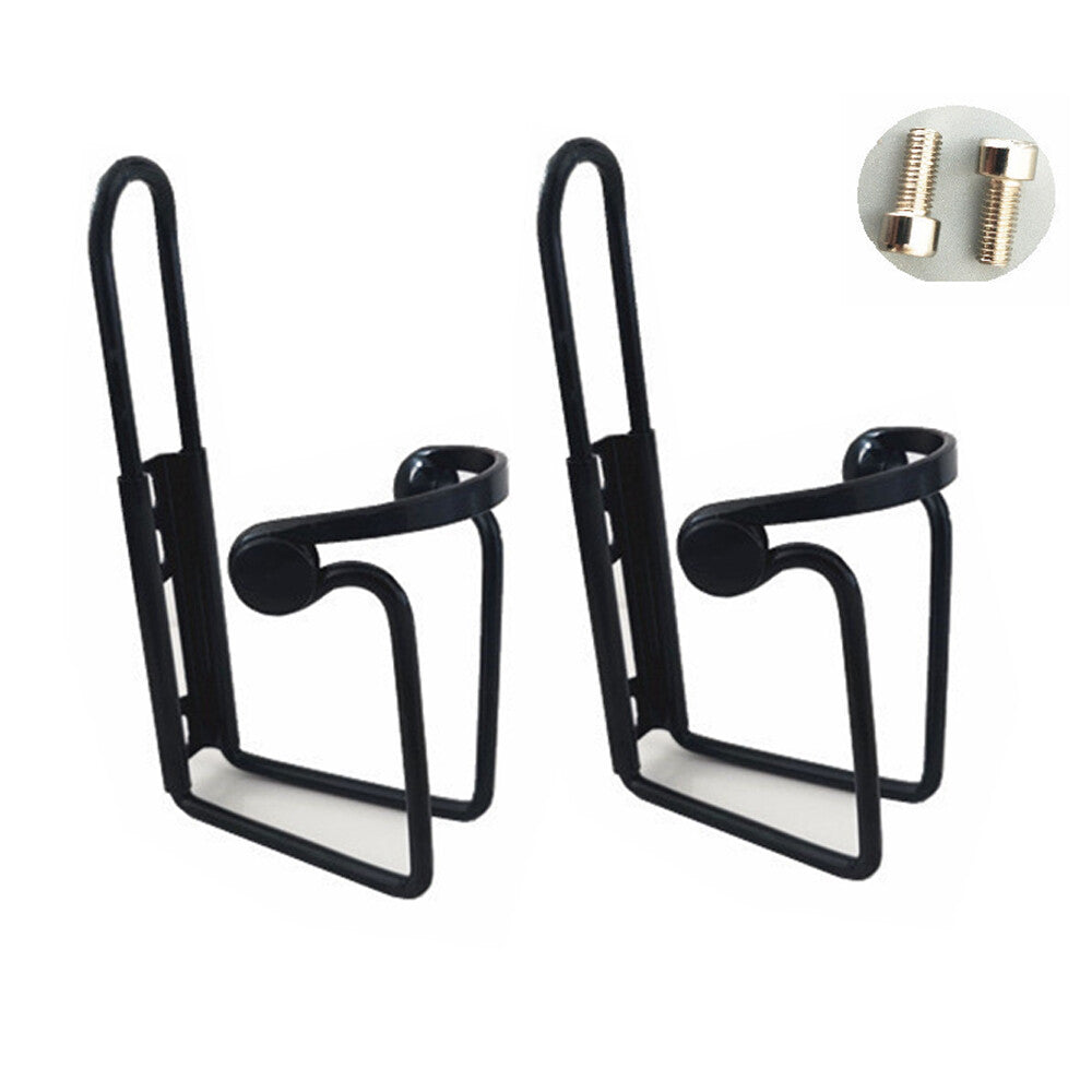 Pack of 2 Water Bottle Cage Adjustable MTB Bike Water Bottle Holder Lightweight