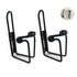 Pack of 2 Water Bottle Cage Adjustable MTB Bike Water Bottle Holder Lightweight