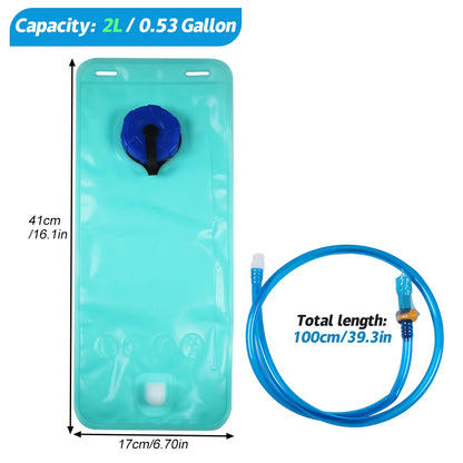 1Pcs Hydration Pack Lightweight Insulation Water Rucksack Backpack Bladder Bag Cycling Bicycle Bike/Hiking Climbing Pouch
