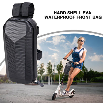 2L /5L Electric Scooter Front Bag Waterproof Folding EVA Hard Shell Bags Bicycle Handlebar Hanging Bag Storage Accessories