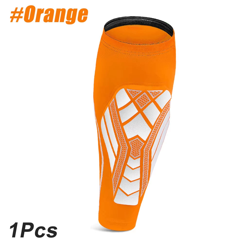 1 Pcs Calf Compression Sleeves with EVA Pad for Men and Women, Leg Support for Shin Splints, Shin Guards for Home Work Garden