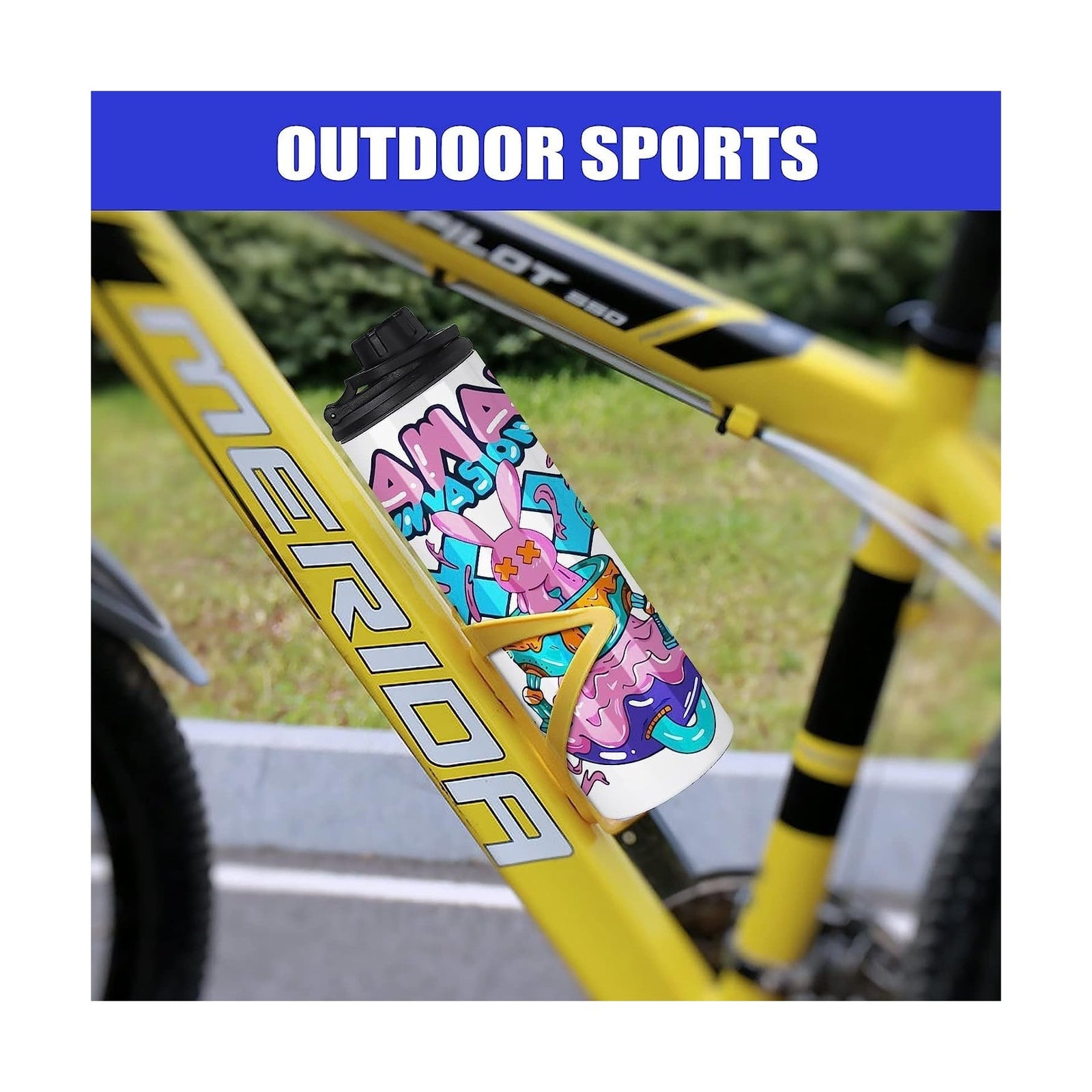 FECBK 30 Pack Sublimation Water Bottle Blanks 20 Oz Sublimation Sports Water ...
