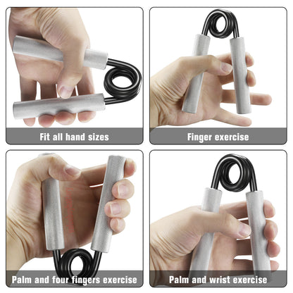 Metal Heavy Strength Exercise Gripper Hand Grippers Grip Forearm Wrist Grips Lbs