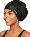 Large Swim Cap, Unisex, Designed Specifically for Long Hair, Made of Waterproof Silicone, Suitable for Long Hair, Thick Braids, and Dreadlocks