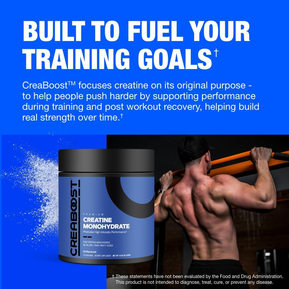 Premium Creatine Monohydrate Powder - Unflavored