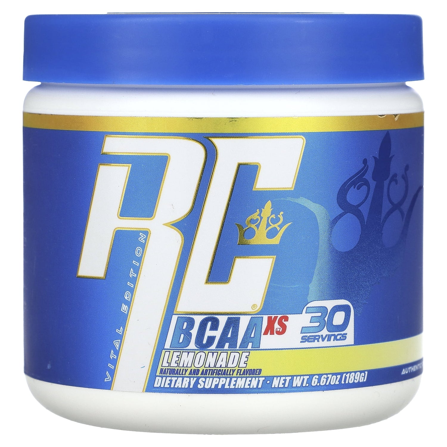 Ronnie Coleman Vital Edition, BCAA XS, Lemonade, 6.67 Oz (189 G)