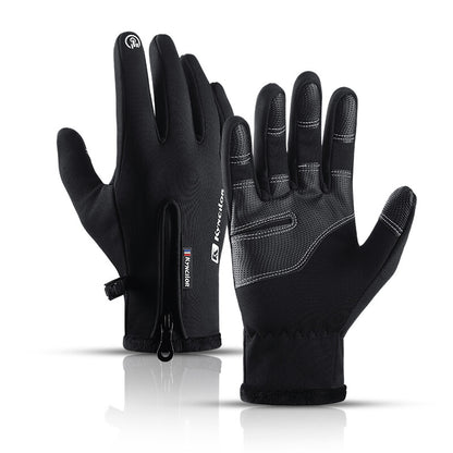 Winter Cycling Gloves Touch Screen Windproof Warm Anti-Slip Gloves for Men Women