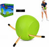 Golf Swing Trainer Connector Ball with Swing Correcting Arm Band, Golf Training Aid for Connected Swing, Arm Position Posture Correction, Improve Mechanics and Consistency for All Skill Levels