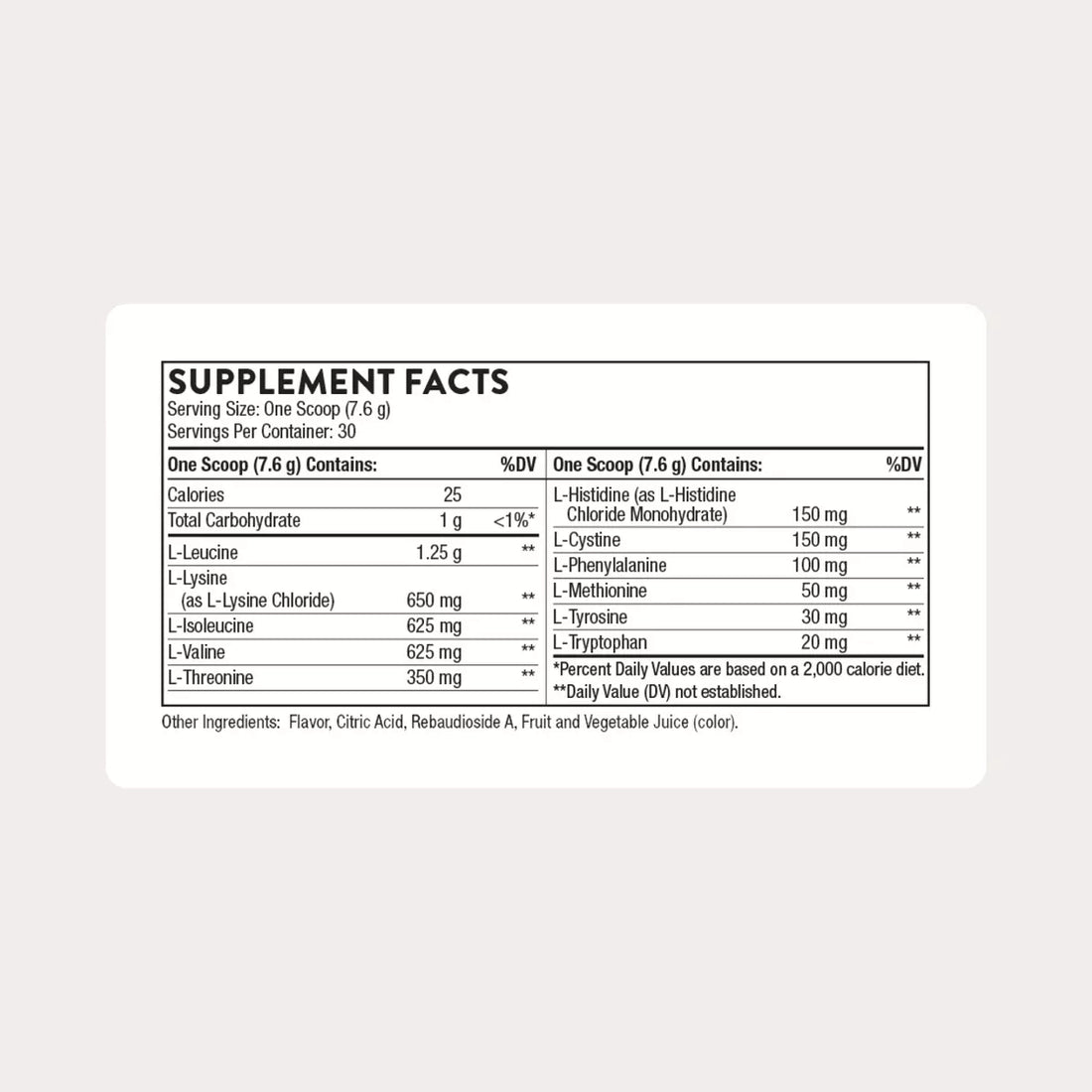 THORNE - Amino Complex - EAA and BCAA Powder - Promotes Lean Muscle Mass &amp; Exercise Recovery* - NSF Certified for Sport - 30 Servings - 8.0 Oz - Berry