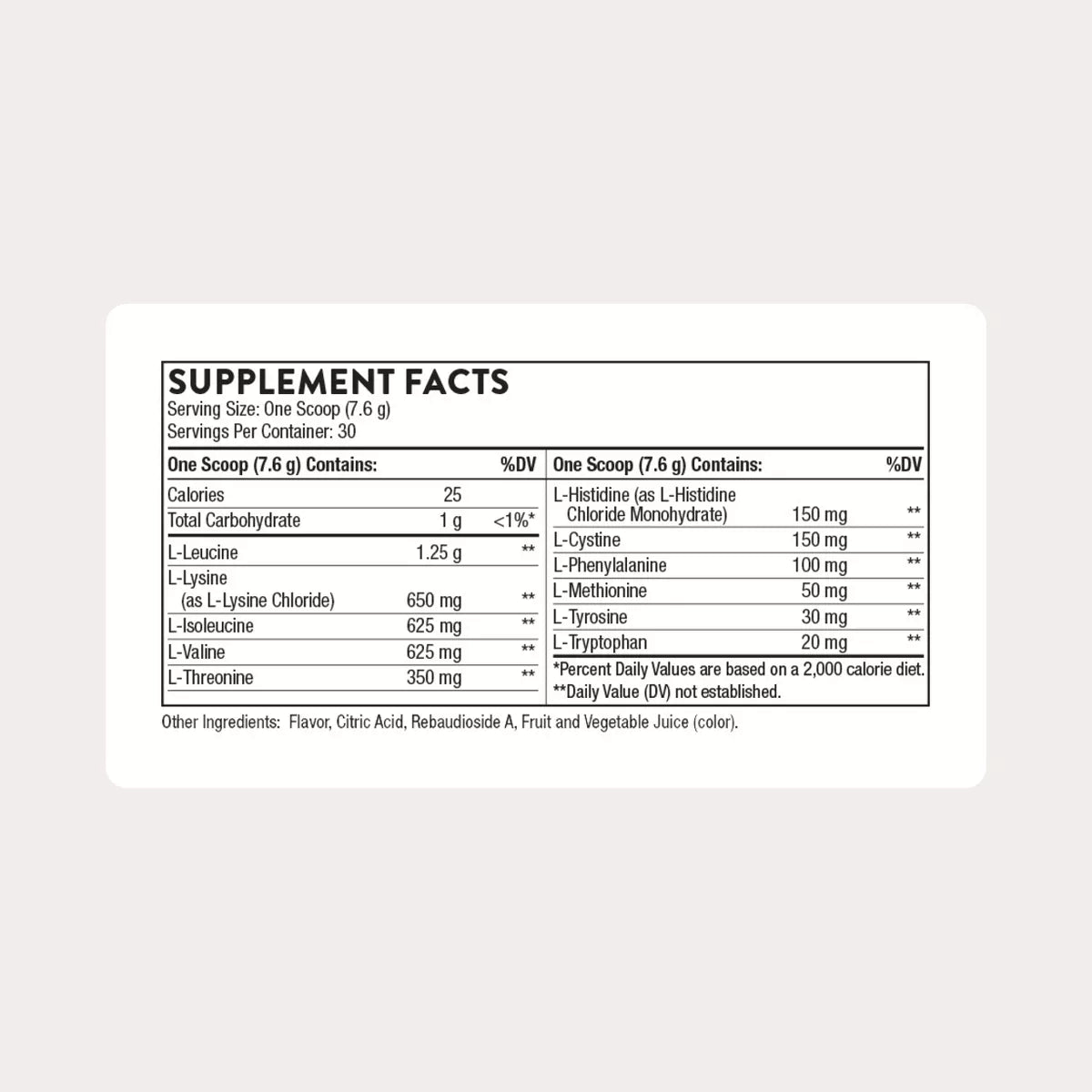 THORNE - Amino Complex - EAA and BCAA Powder - Promotes Lean Muscle Mass &amp; Exercise Recovery* - NSF Certified for Sport - 30 Servings - 8.0 Oz - Berry