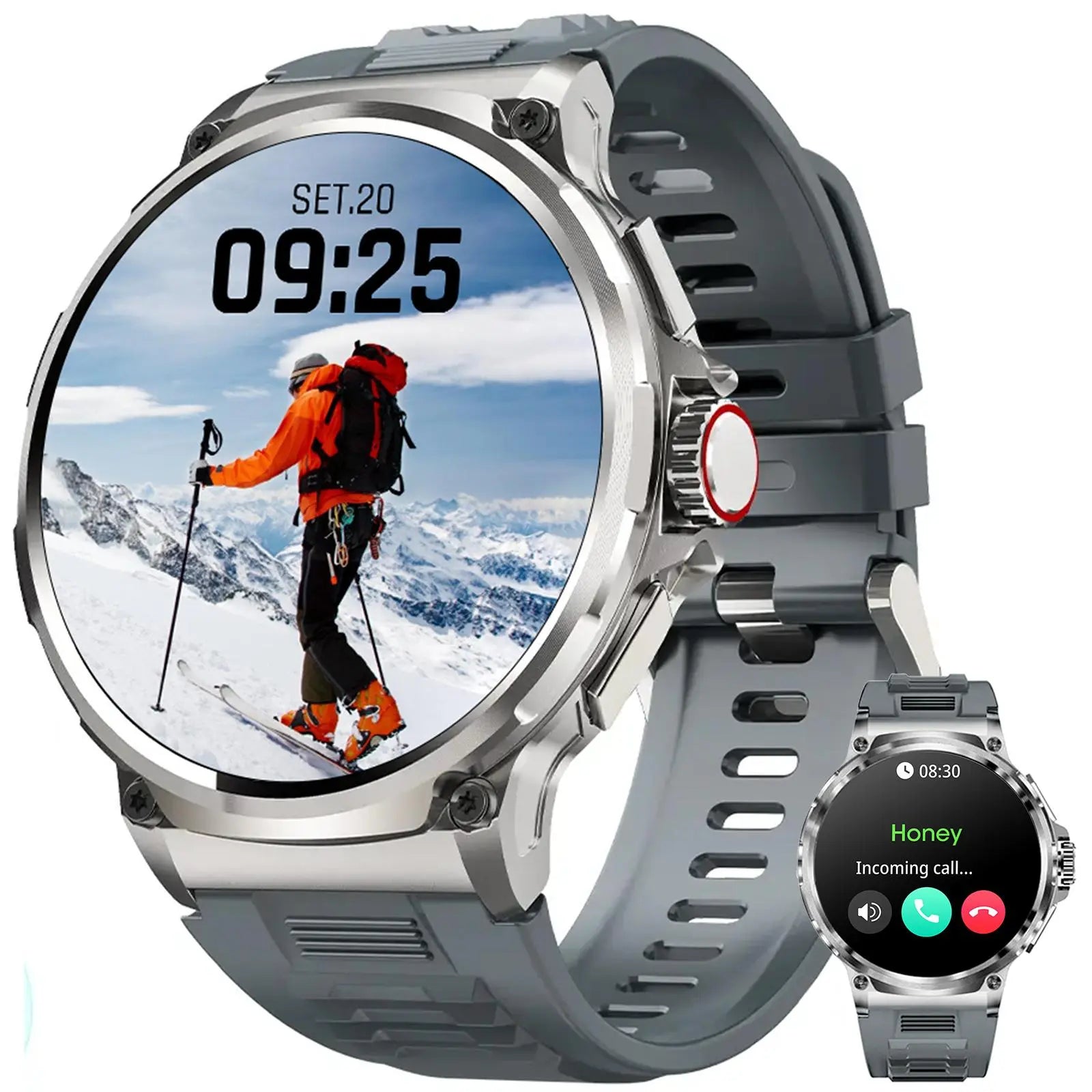 Multifunctional Smart Watch, Smartwatch with Calls, Fashion Digital Watch with Answer/Make Calls &amp; 100+ Sport Modes, Waterproof Sports Watch for Women &amp; Men