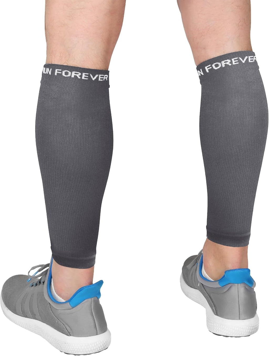 Calf Compression Sleeve for Men & Women, 20-30Mmhg Compression | Leg Sleeve for Shin Splints, Varicose Veins, Swelling & Pain Relief | Footless Socks for Running, Cycling & Travel