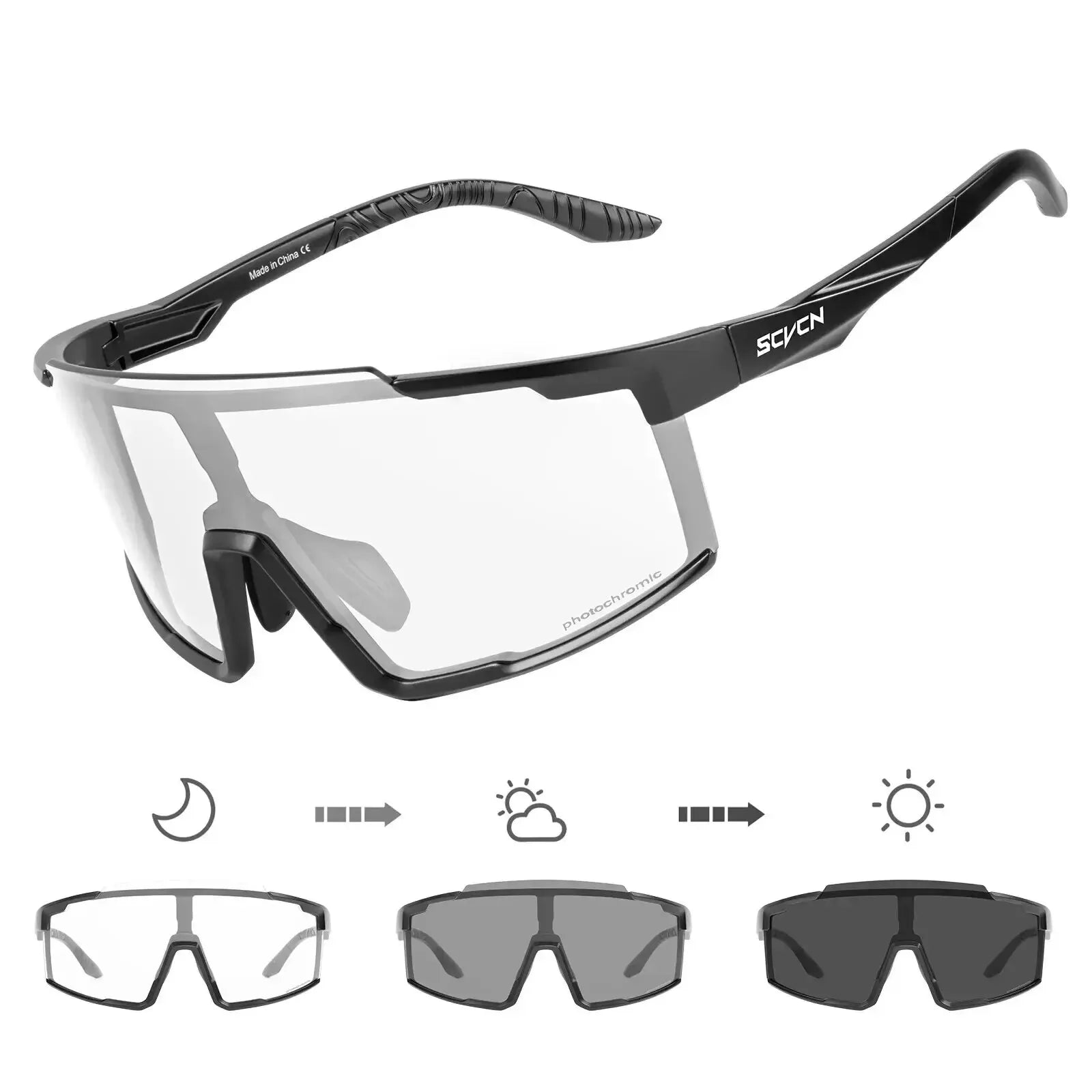 UV400 Sport Eyewear Mountain Bike Sport Cycling Glasses Outdoor Cycling Goggles Men Cycling Sunglasses MTB Sunglasses