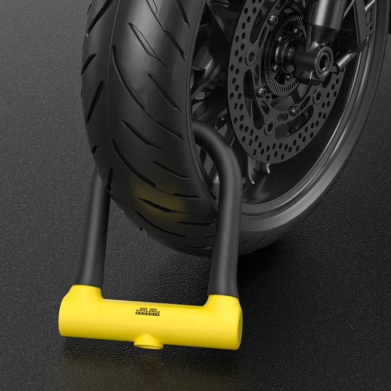XUNTING Bicycle U-Shaped Lock Safety Lock for Bicycle Accessories for Motorcycle Electric Scooter Mountain and Road Bike Lock