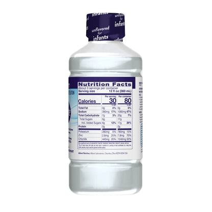 (4 Pack)  Electrolyte Drink, Unflavored, 1 Liter