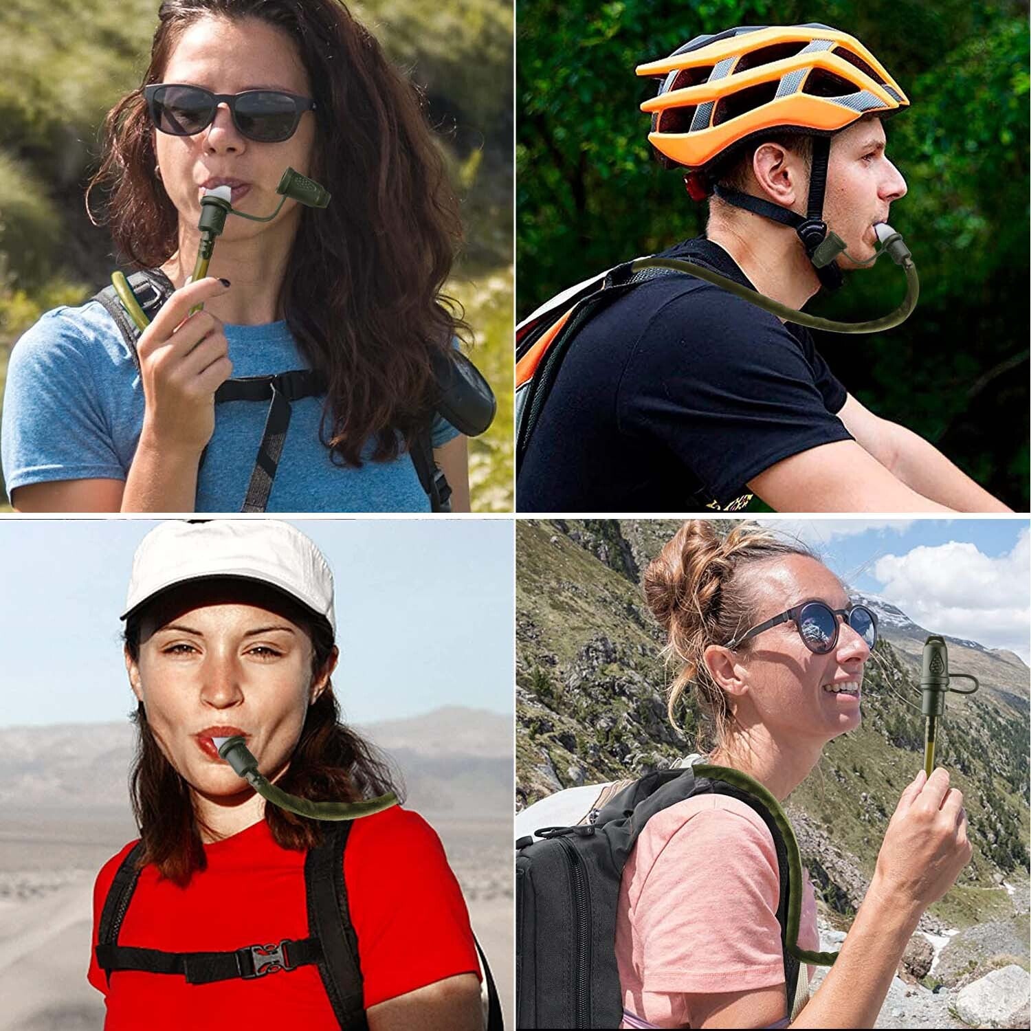 Cycling Hydration Bladder - 3L Leakproof Water Bag for Backpacks (BPA Free) USA
