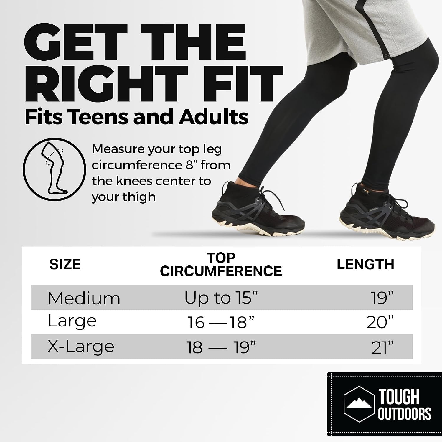 Leg Compression Sleeve - Leg Sleeves for Men & Women - Compression Calf Sleeves - Basketball Football Cycling