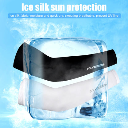 1 Pair UV Sun Protection Cooling Arm Sleeves for Men &amp; Women - UPF 50 Sports Compression Cooling Athletic Sports Sleeves