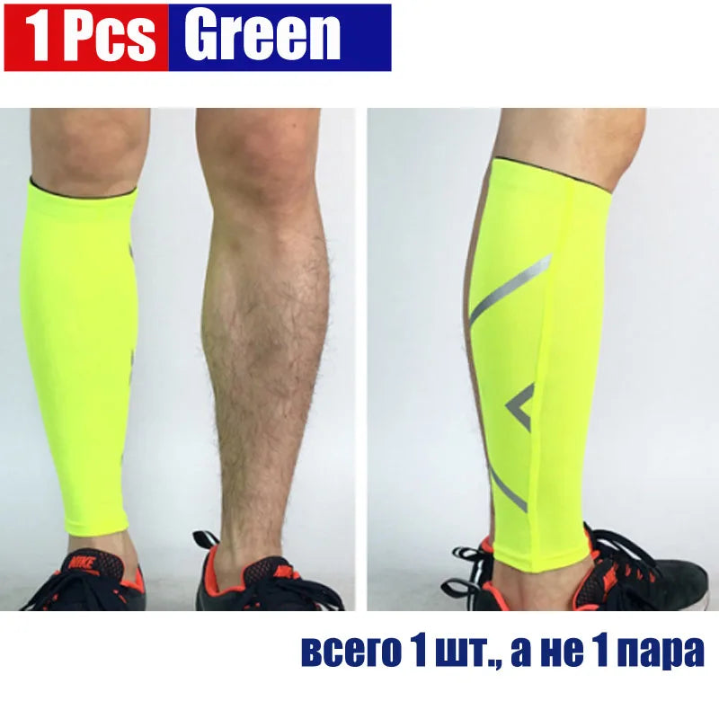 1Pcs Calf Compression Sleeves, Leg Compression Sock for Runner, Shin Splint, Varicose Vein &amp; Calf Pain Relief, Calf Guard Sports