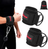 Wrist Straps for Cable Machines Wrist Cuffs for Men Woman Neoprene Padded Straps for Gym Strength Training Equipment