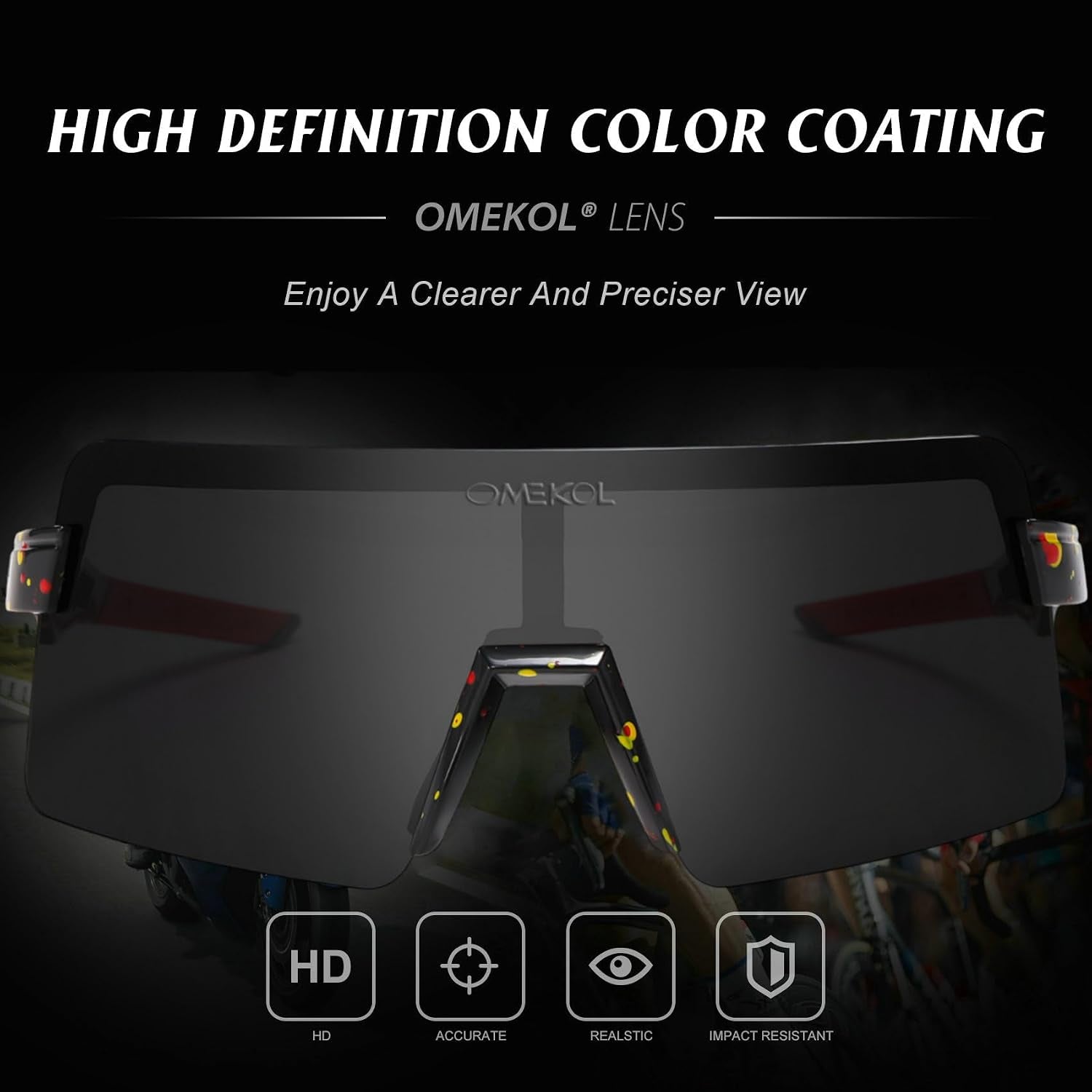 Two Sizes for Adults and Youth Polarized Sunglasses Men Women Outdoor Sport Baseball Glasses UV400 Cycling Eyewear