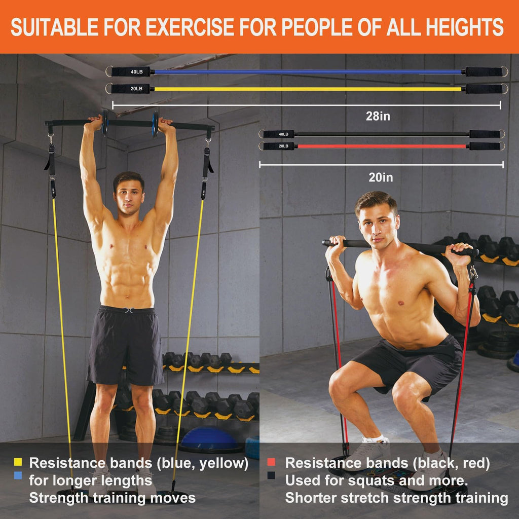 Push up Board, Portable Pushup Board, Foldable 20 in 1 Push up Bar | Multifunctional Pushup Handles for Floor, Professional Strength Training Equipment for Men and Women at Home Gym