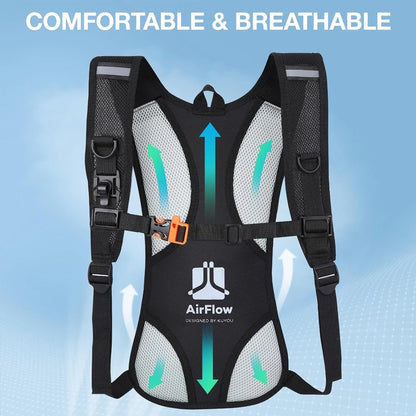 1Pcs Hydration Pack Lightweight Insulation Water Rucksack Backpack Bladder Bag Cycling Bicycle Bike/Hiking Climbing Pouch