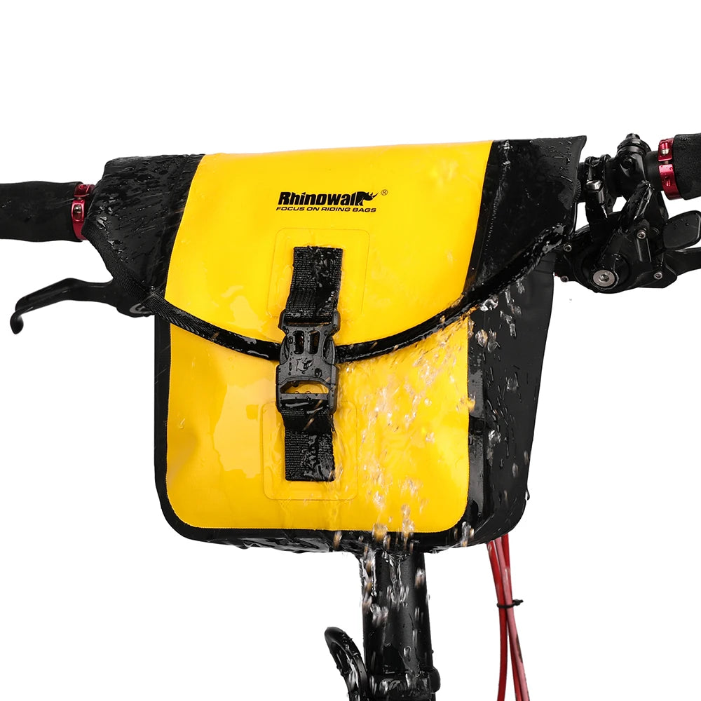 Bicycle Bags Handlebar Bag Waterproof Frame Pannier Bag Multifunction Portable Shoulder 2023 New Bag Bike Accessories