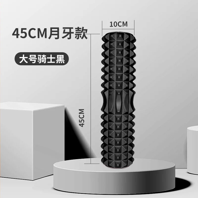 45Cm Yoga Foam Roller Muscle Massage Three-Dimensional Dot Yoga Foam Roller Sport Body Muscle Massage Relaxer Exercise Equipment