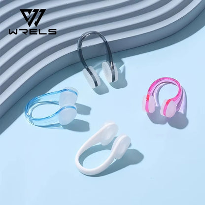 2 Pcs Swimming Nose Clip Professional Swimming Training Anti-Choking Comfortable Waterproof and Non-Slip Nose Clip