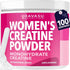 Micronized Creatine Monohydrate Powder for Women, Unflavored, 10.6 Oz (100 Servings)