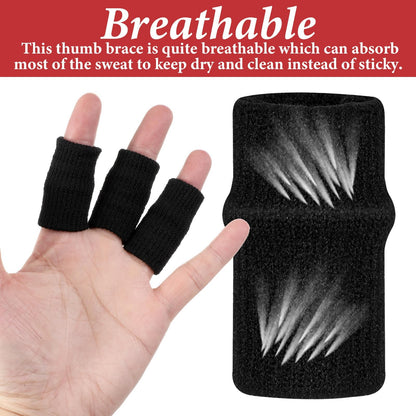 20 Pcs Breathable Finger Brace Elastic Sports Finger Compression Sleeves