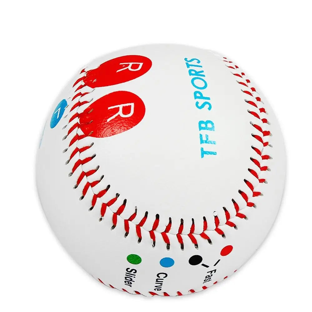 Pitch Training Baseball with Finger Placement Markers Standard Baseball Pitching Trainer Kit Training Aid for Pitching Practice