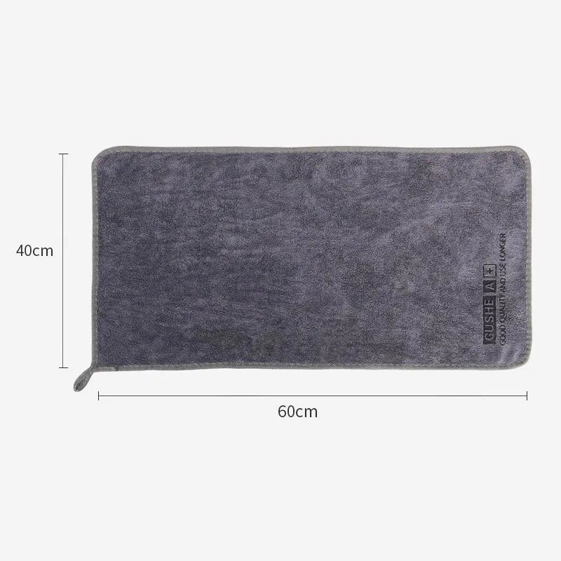 High End Ultra-Fine Fiber Car Wash Towel Super Soft Clean and Dry Cloth Edge Sealing Strong Water Absorption Car Wash Towel