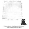 Soccer Rebounder Net with 20 Elastic Ropes Kickback Football Practice Net Target Goal Rebound Net Beginner Training Aid