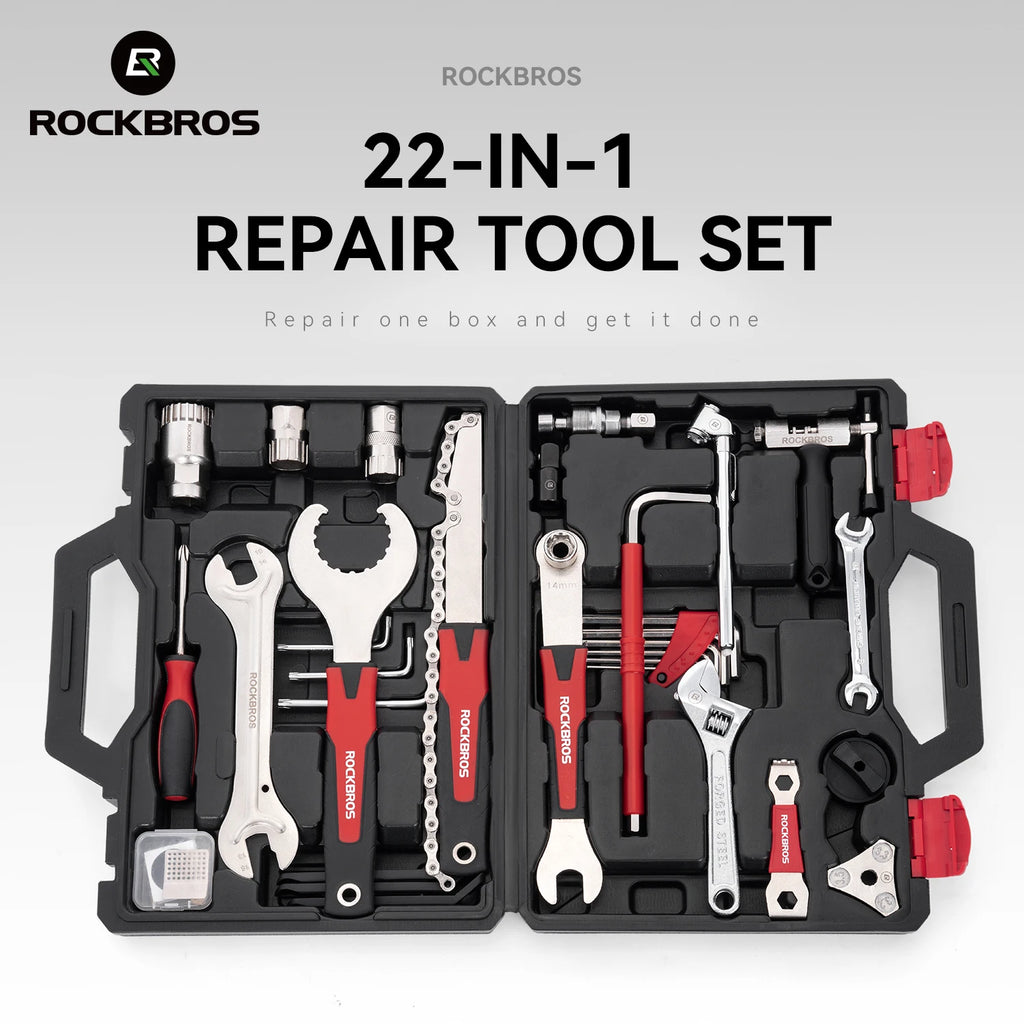 Bicycle Repair Tool Kits 44 in 1 Professional Bike Multifunction Repair Tools Key Set Cycling Tools