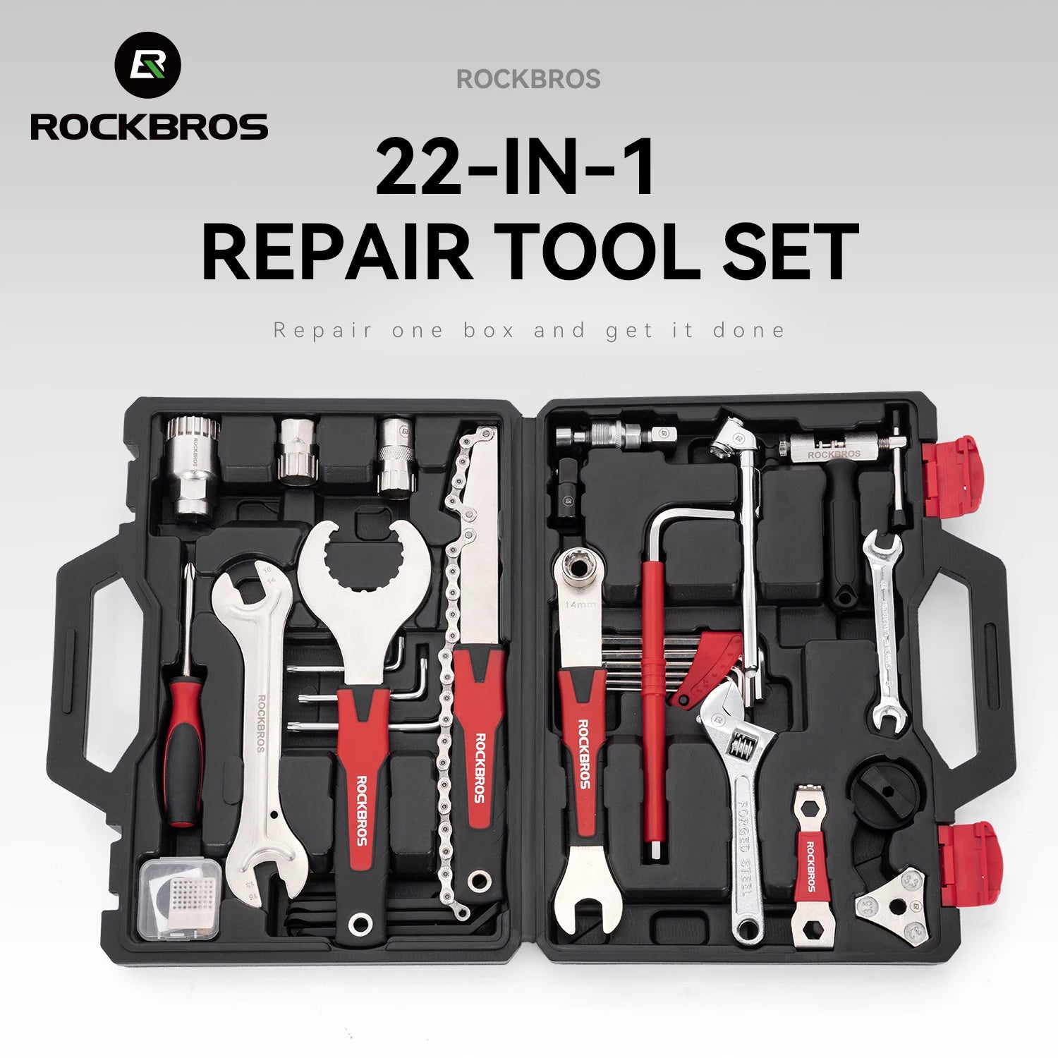 Bicycle Repair Tool Kits 44 in 1 Professional Bike Multifunction Repair Tools Key Set Cycling Tools